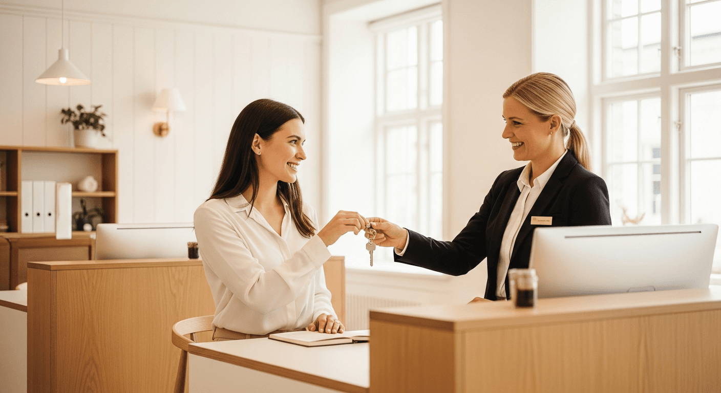 Overrekkelse av nøkler